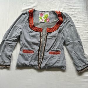 Free People Cropped Summer Jacket